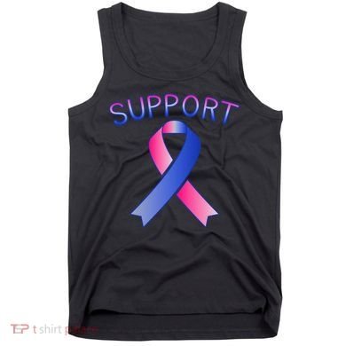 Support Ribbon Cancer Awareness Tank Top