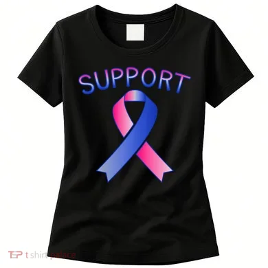 Support Ribbon Cancer Awareness Women's T-Shirt
