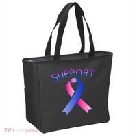 Support Ribbon Cancer Awareness Tote Bag thumb 2