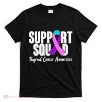 Support Squad Thyroid Cancer Awareness T-Shirt thumb 0