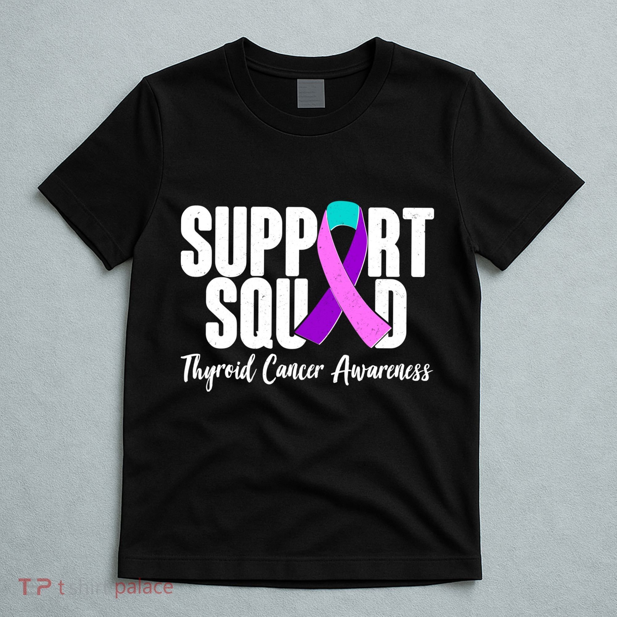 Support Squad Thyroid Cancer Awareness T-Shirt