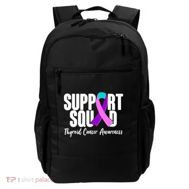 Support Squad Thyroid Cancer Awareness Backpack