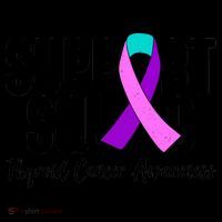 Support Squad Thyroid Cancer Awareness Coffee Mug thumb 5