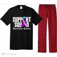 Support Squad Thyroid Cancer Awareness Pajama Set thumb 0