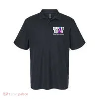 Support Squad Thyroid Cancer Awareness Polo thumb 0