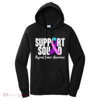 Support Squad Thyroid Cancer Awareness Women's Hoodie thumb 0