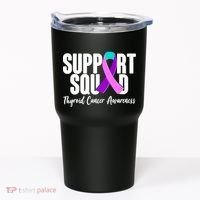 Support Squad Thyroid Cancer Awareness Tumbler thumb 0