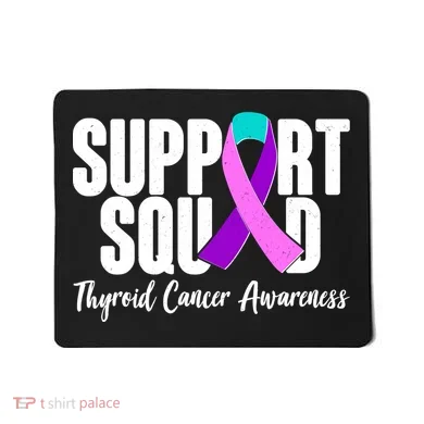Support Squad Thyroid Cancer Awareness Mousepad