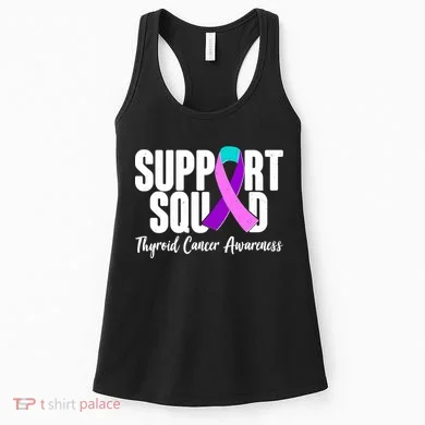 Support Squad Thyroid Cancer Awareness Women's Tank Top