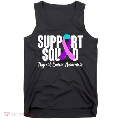 Support Squad Thyroid Cancer Awareness Tank Top