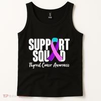 Support Squad Thyroid Cancer Awareness Tank Top thumb 2