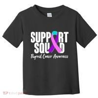 Support Squad Thyroid Cancer Awareness Toddler T-Shirt thumb 0