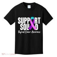 Support Squad Thyroid Cancer Awareness Kids T-Shirt thumb 0