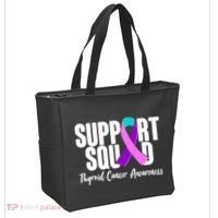 Support Squad Thyroid Cancer Awareness Bag thumb 2