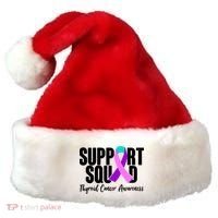 Support Squad Thyroid Cancer Awareness Santa Hat thumb 0