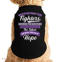 Support The Fighters Lupus Awareness Doggie Tank thumb 0