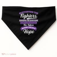 Support The Fighters Lupus Awareness USA-Made Doggie Bandana thumb 0