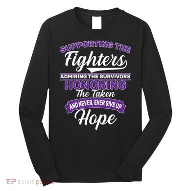 Support The Fighters Lupus Awareness Long Sleeve Shirt