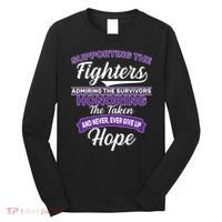 Support The Fighters Lupus Awareness Long Sleeve Shirt thumb 0