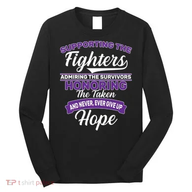 Support The Fighters Lupus Awareness Long Sleeve Shirt