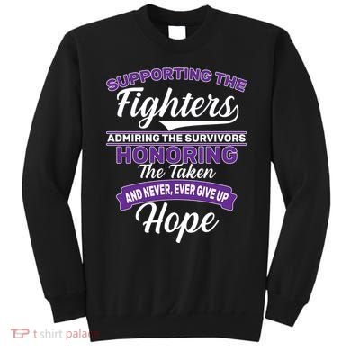 Support The Fighters Lupus Awareness Sweatshirt