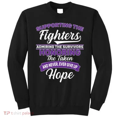 Support The Fighters Lupus Awareness Sweatshirt