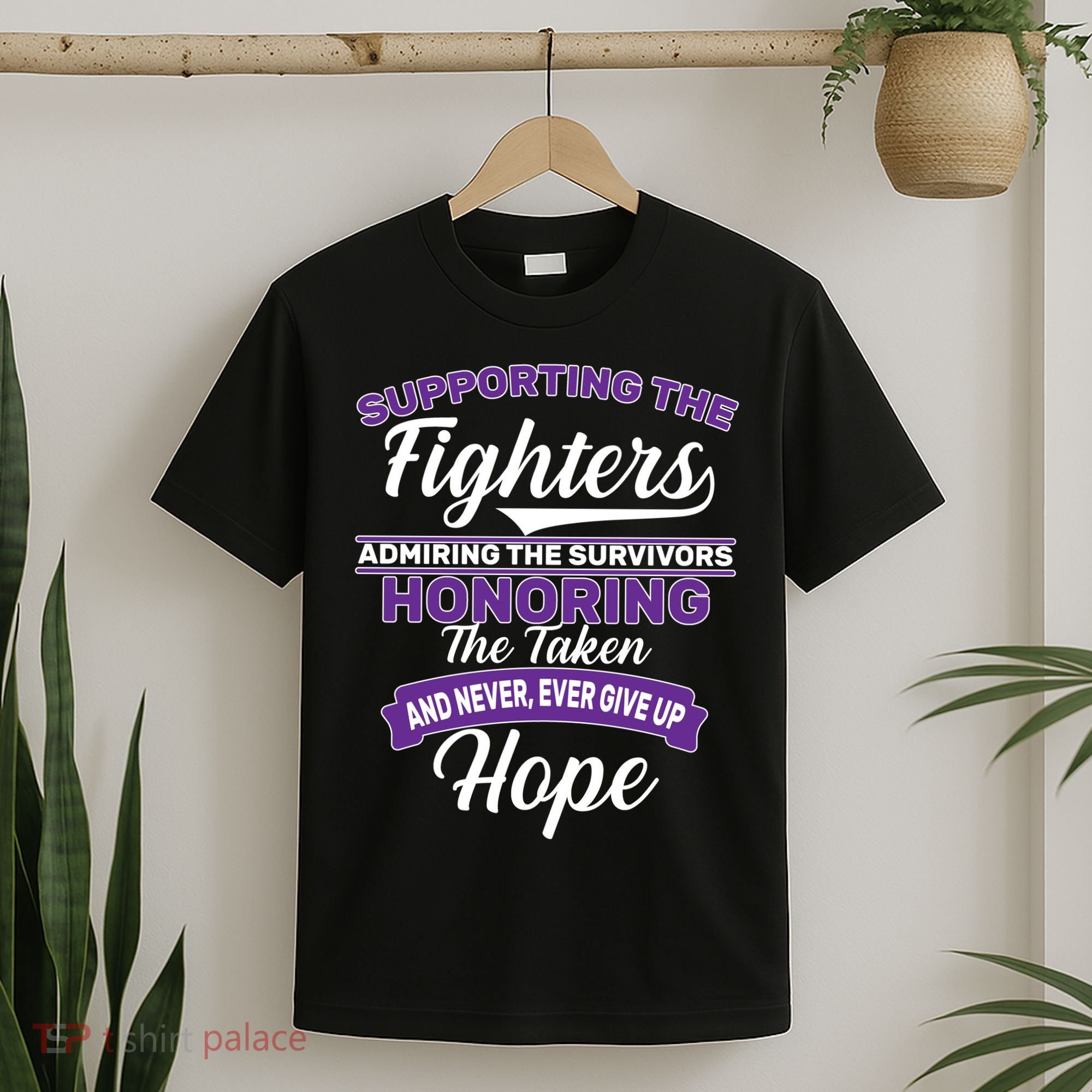 Support The Fighters Lupus Awareness T-Shirt