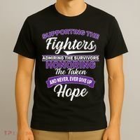 Support The Fighters Lupus Awareness T-Shirt thumb 3