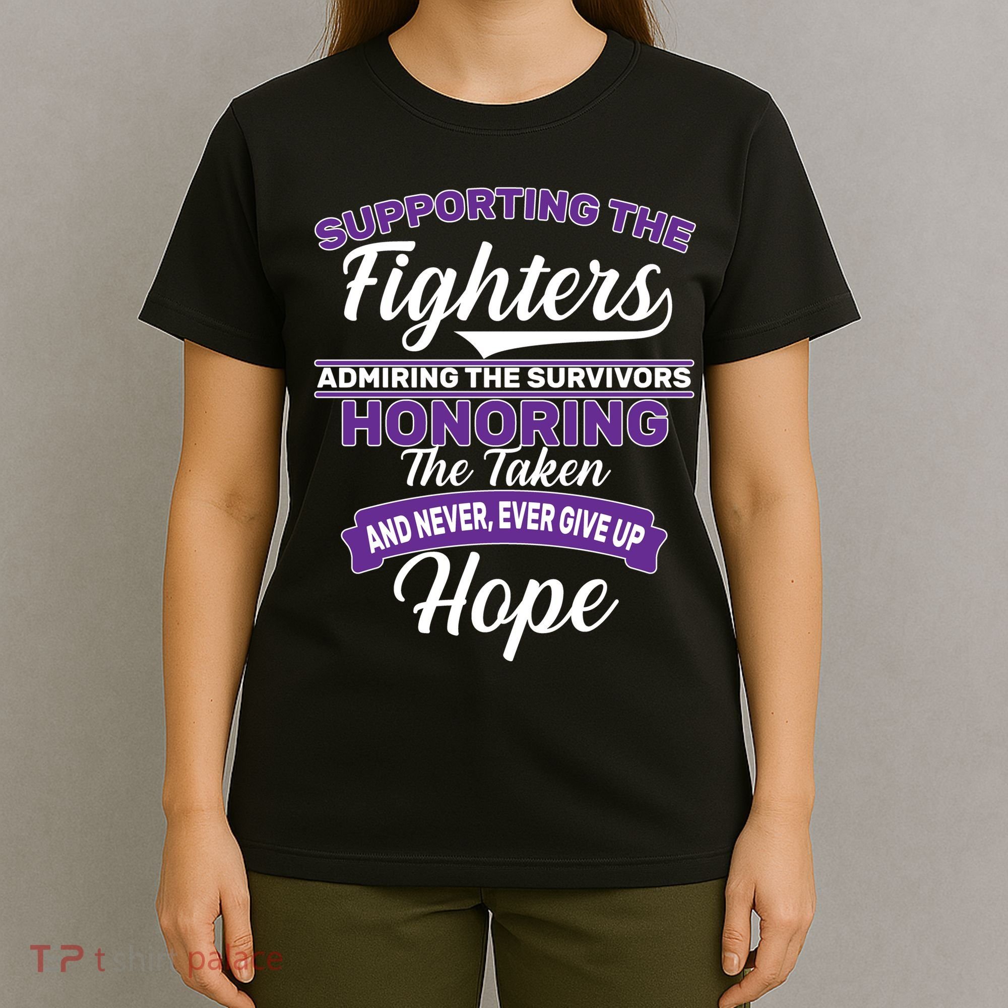 Support The Fighters Lupus Awareness T-Shirt