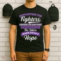 Support The Fighters Lupus Awareness T-Shirt thumb 6