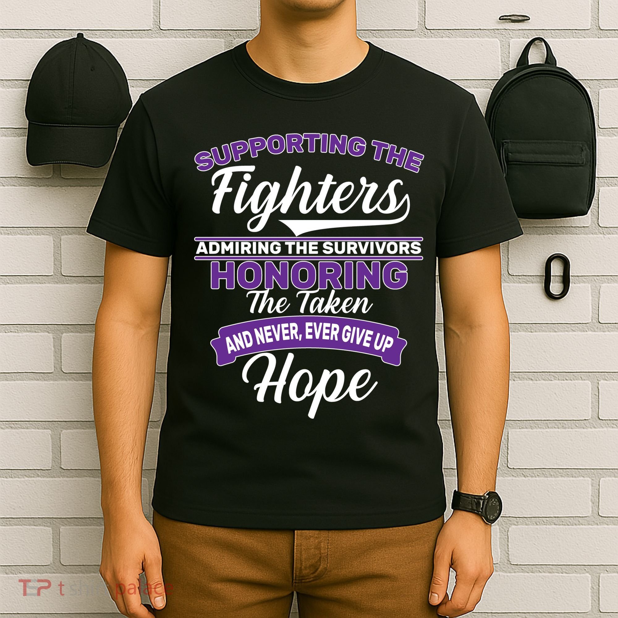 Support The Fighters Lupus Awareness T-Shirt