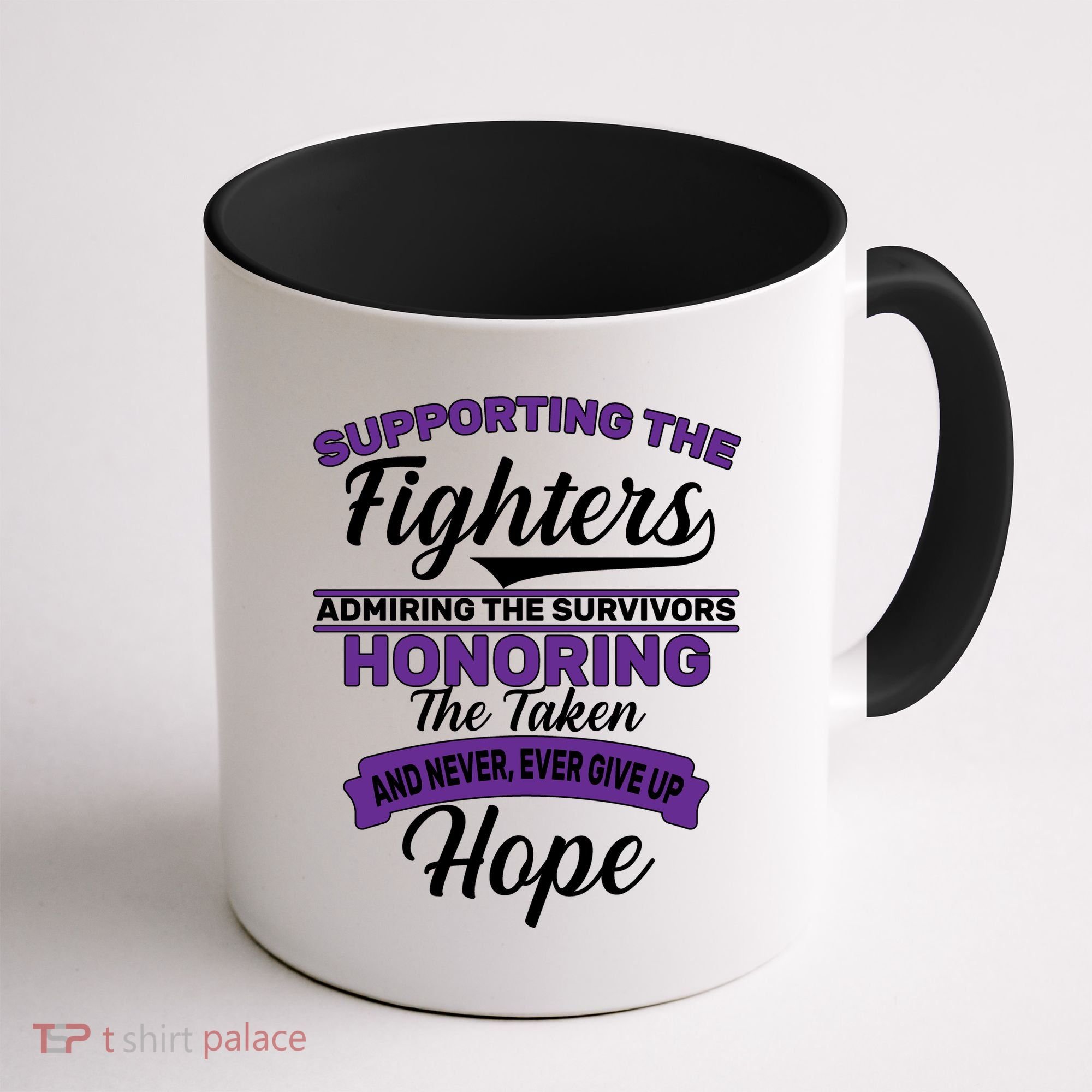 Support The Fighters Lupus Awareness Coffee Mug