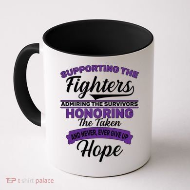 Support The Fighters Lupus Awareness Coffee Mug