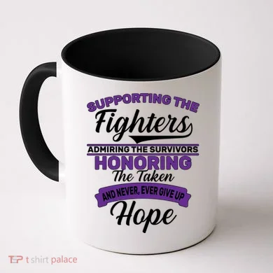 Support The Fighters Lupus Awareness Coffee Mug