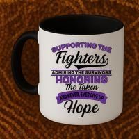Support The Fighters Lupus Awareness Coffee Mug thumb 2