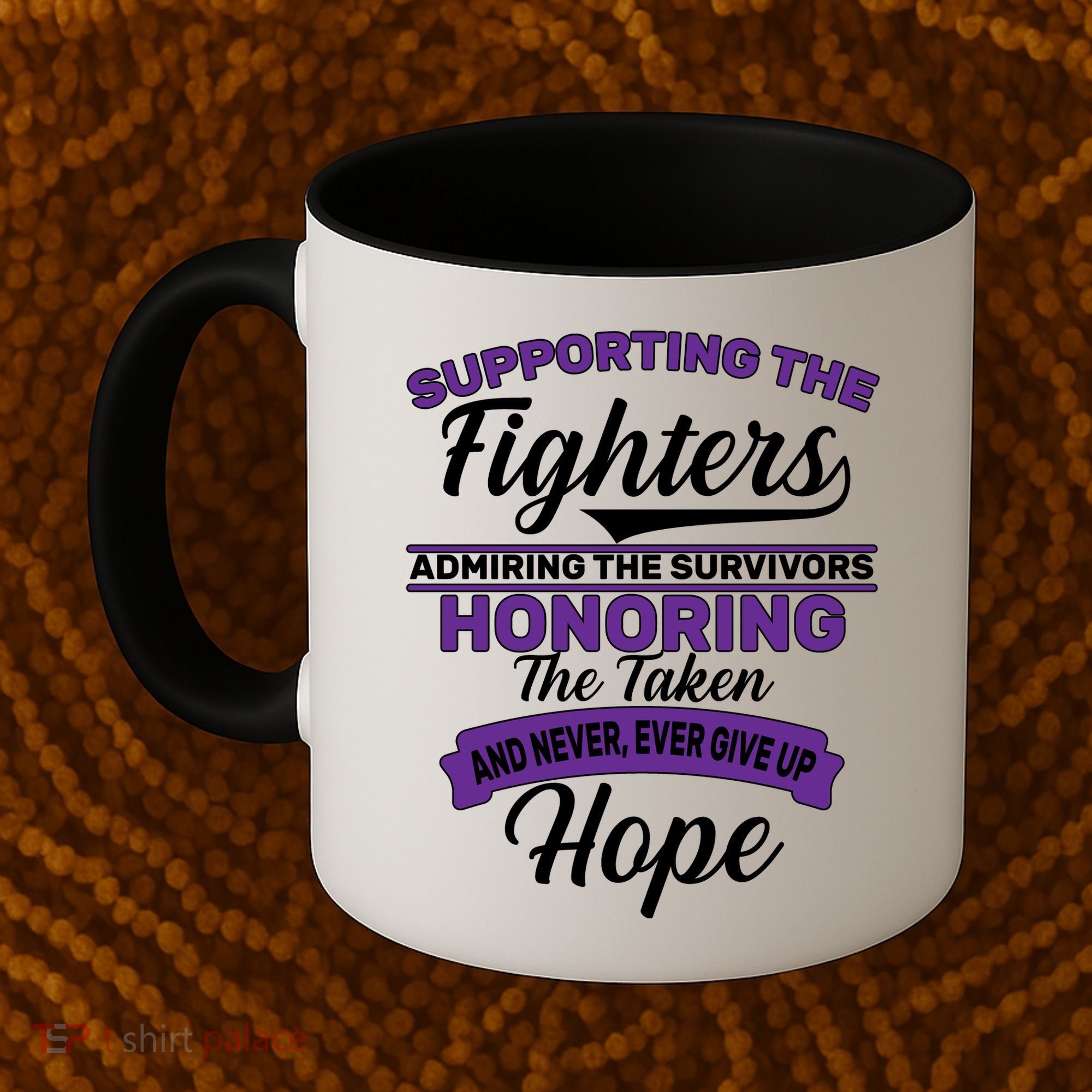 Support The Fighters Lupus Awareness Coffee Mug