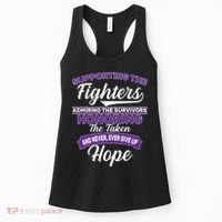 Support The Fighters Lupus Awareness Women's Tank Top thumb 0