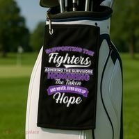 Support The Fighters Lupus Awareness Golf Towel thumb 2