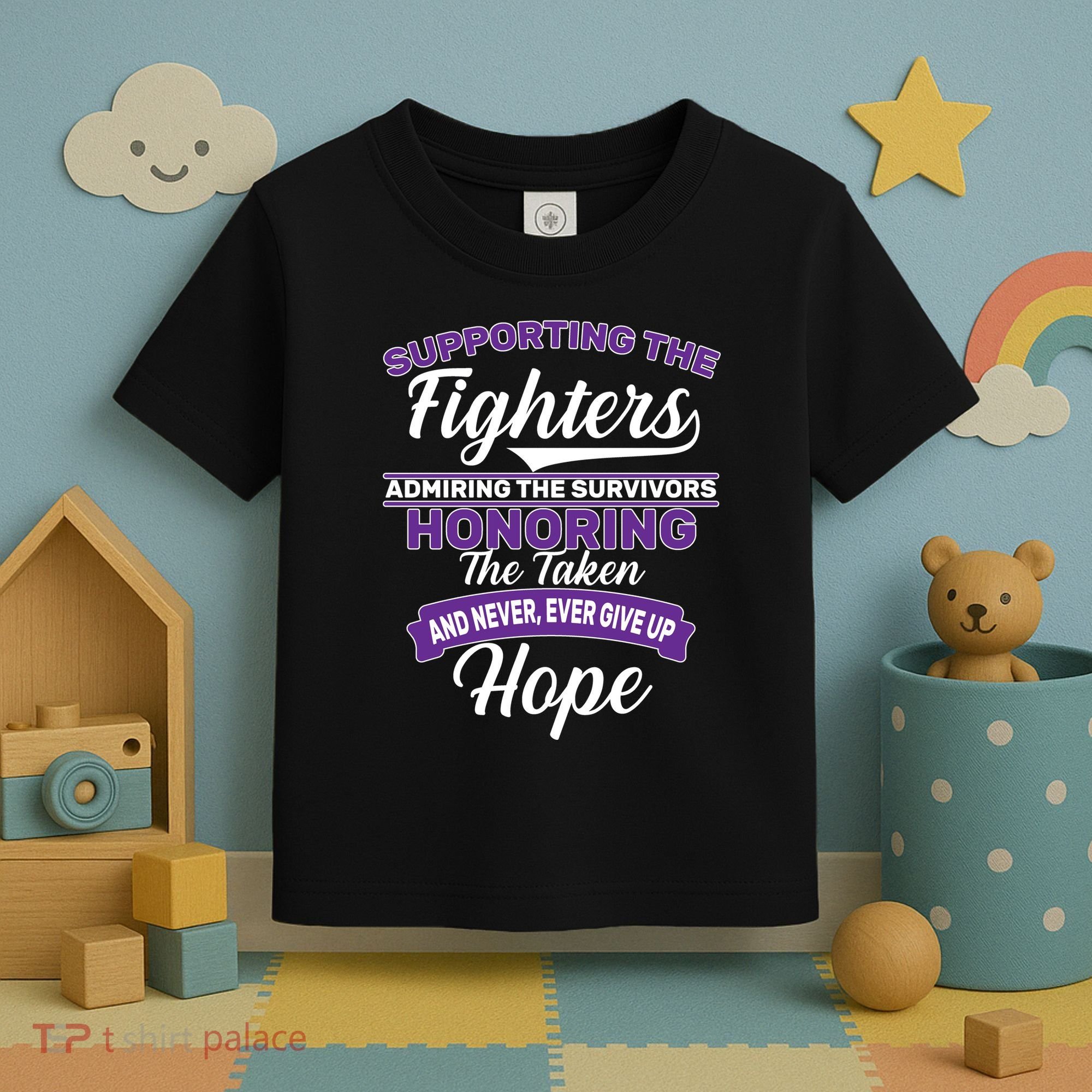 Support The Fighters Lupus Awareness Toddler T-Shirt