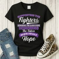 Support The Fighters Lupus Awareness Women's T-Shirt thumb 3