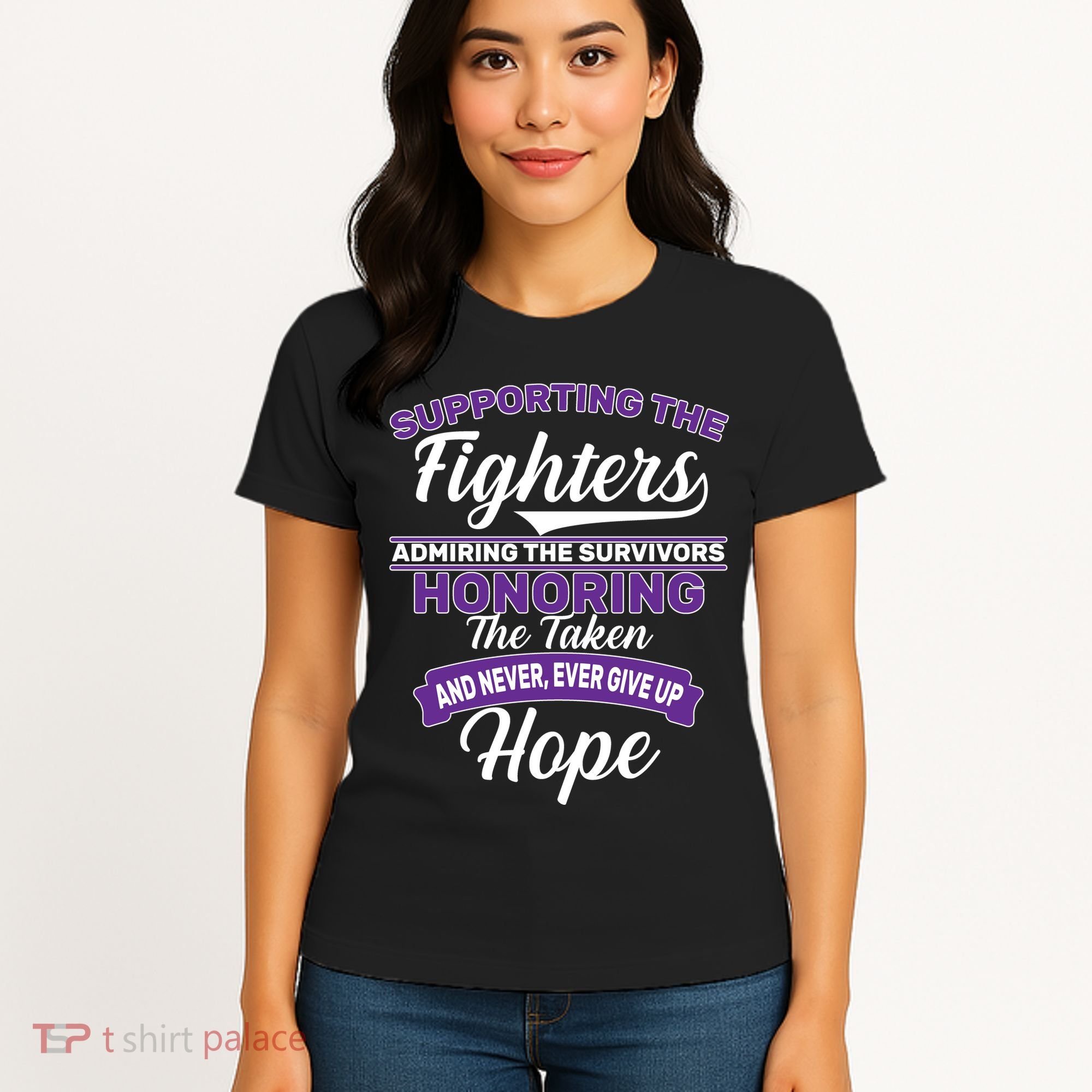 Support The Fighters Lupus Awareness Women's T-Shirt