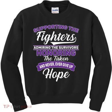 Support The Fighters Lupus Awareness Kids Sweatshirt