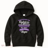 Support The Fighters Lupus Awareness Kids Hoodie thumb 0