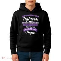 Support The Fighters Lupus Awareness Kids Hoodie thumb 4