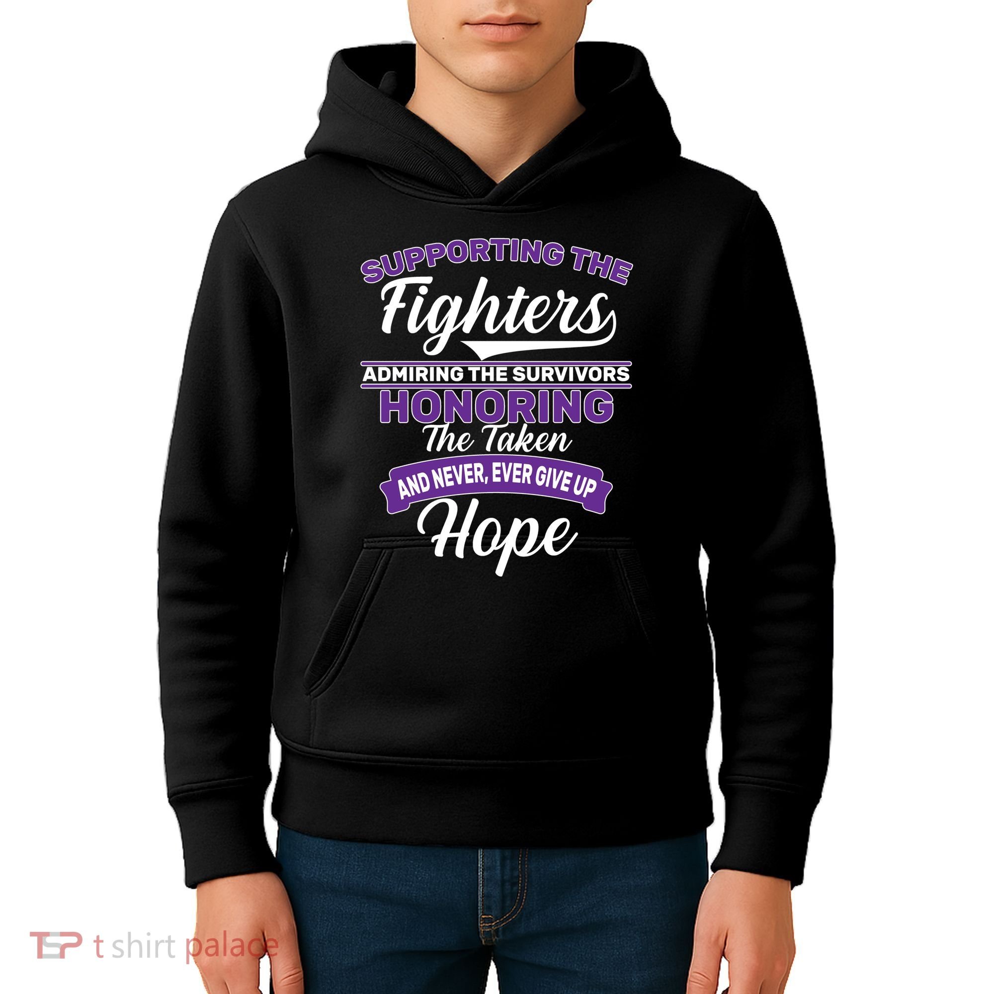 Support The Fighters Lupus Awareness Kids Hoodie