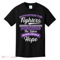 Support The Fighters Lupus Awareness Kids T-Shirt thumb 0