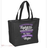 Support The Fighters Lupus Awareness Tote Bag thumb 2