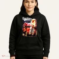 Support Trucker Made In USA Eagle Flag Hoodie thumb 5