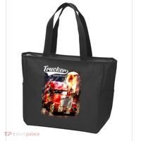 Support Trucker Made In USA Eagle Flag Tote Bag thumb 3
