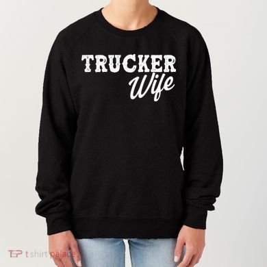 Support Trucker WIfe Women's Sweatshirt